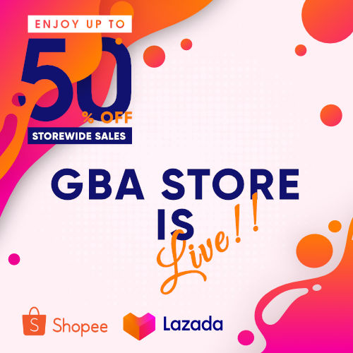 GBA Store at Lazada & Shopee